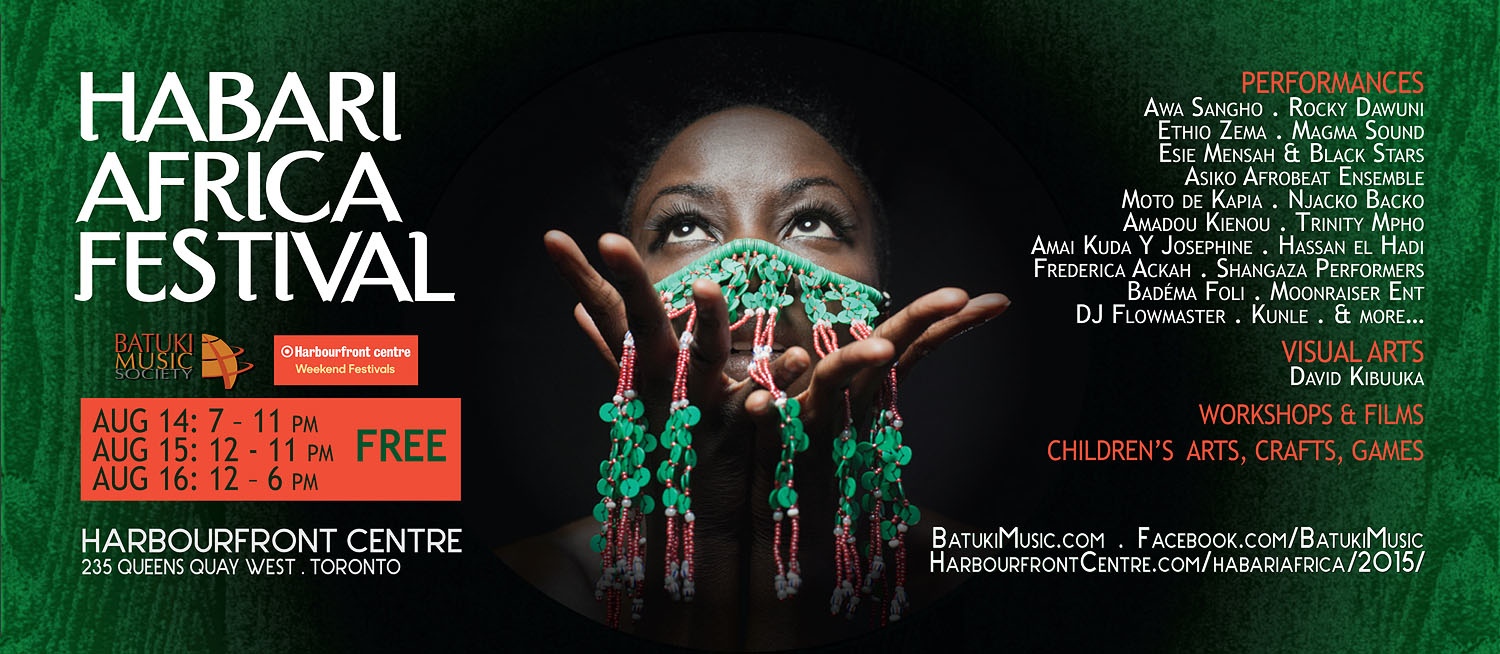 Habari Africa Festival: Aug 14 – 16, 2015