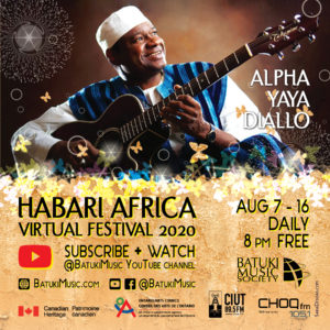Habari Africa Virtual Festival 2020 : Alpha Yaya Diallo