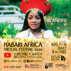 Habari Africa Virtual Festival 2020 : Blandine