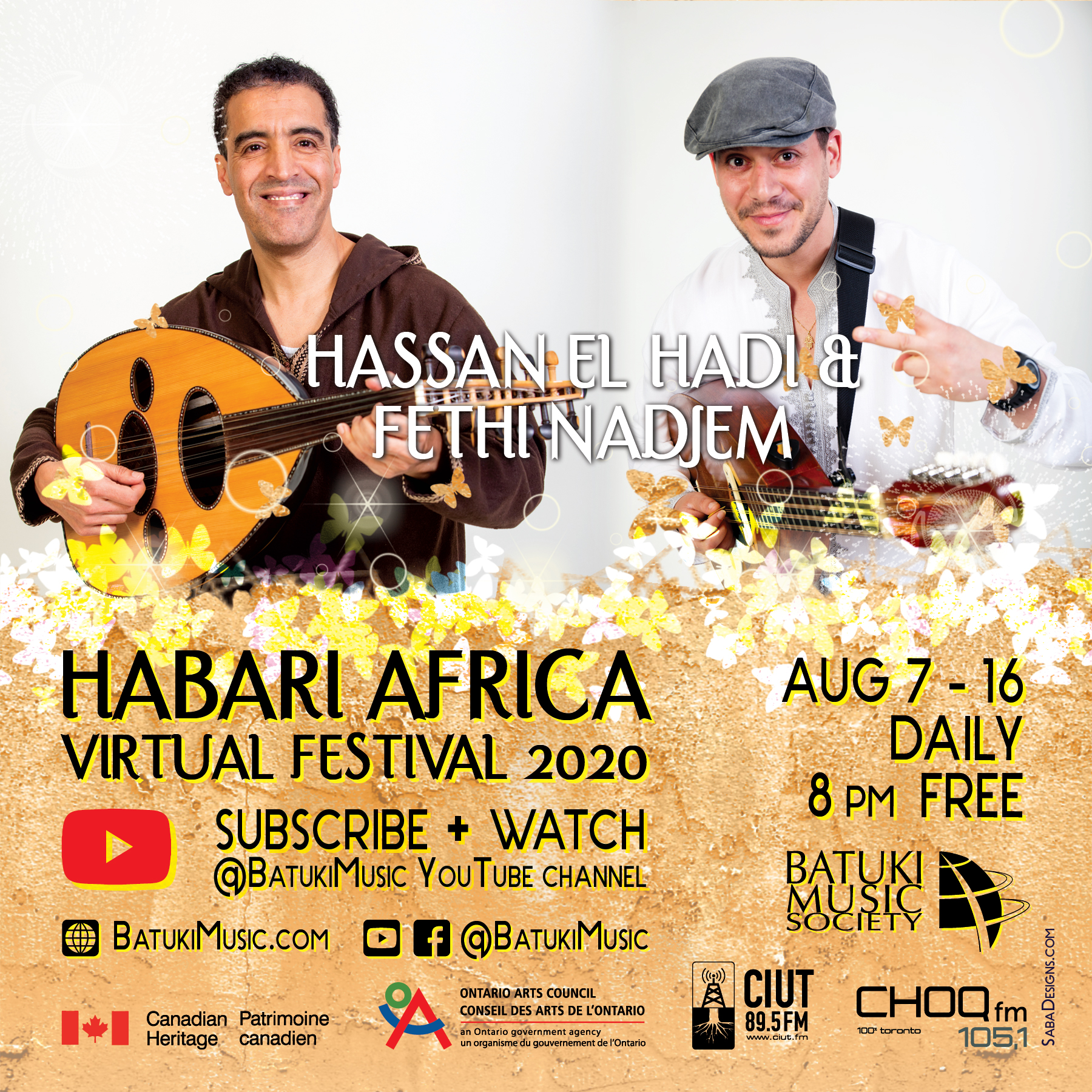 Habari Africa Virtual Festival 2020 : Hassan El Hadi & Fethi Nadjem
