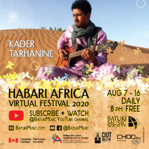 Habari Africa Virtual Festival 2020 : Kader Tarhanine