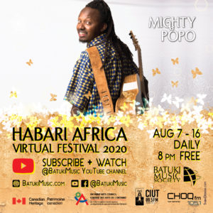 Habari Africa Virtual Festival 2020 : Mighty Popo