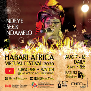 Habari Africa Virtual Festival 2020 : Ndeye Seck Ndamelo