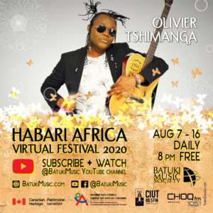 Habari Africa Virtual Festival 2020 : Olivier Tshimanga