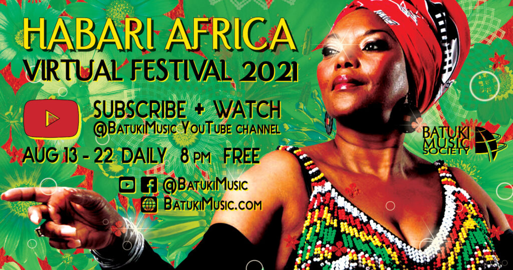 Habari Africa Virtual Festival 2021 by Batuki Music Society