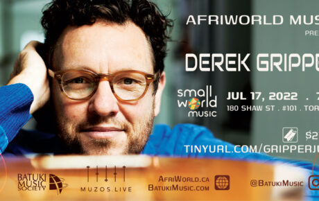 Derek Gripper Live: Jul 17, 2022