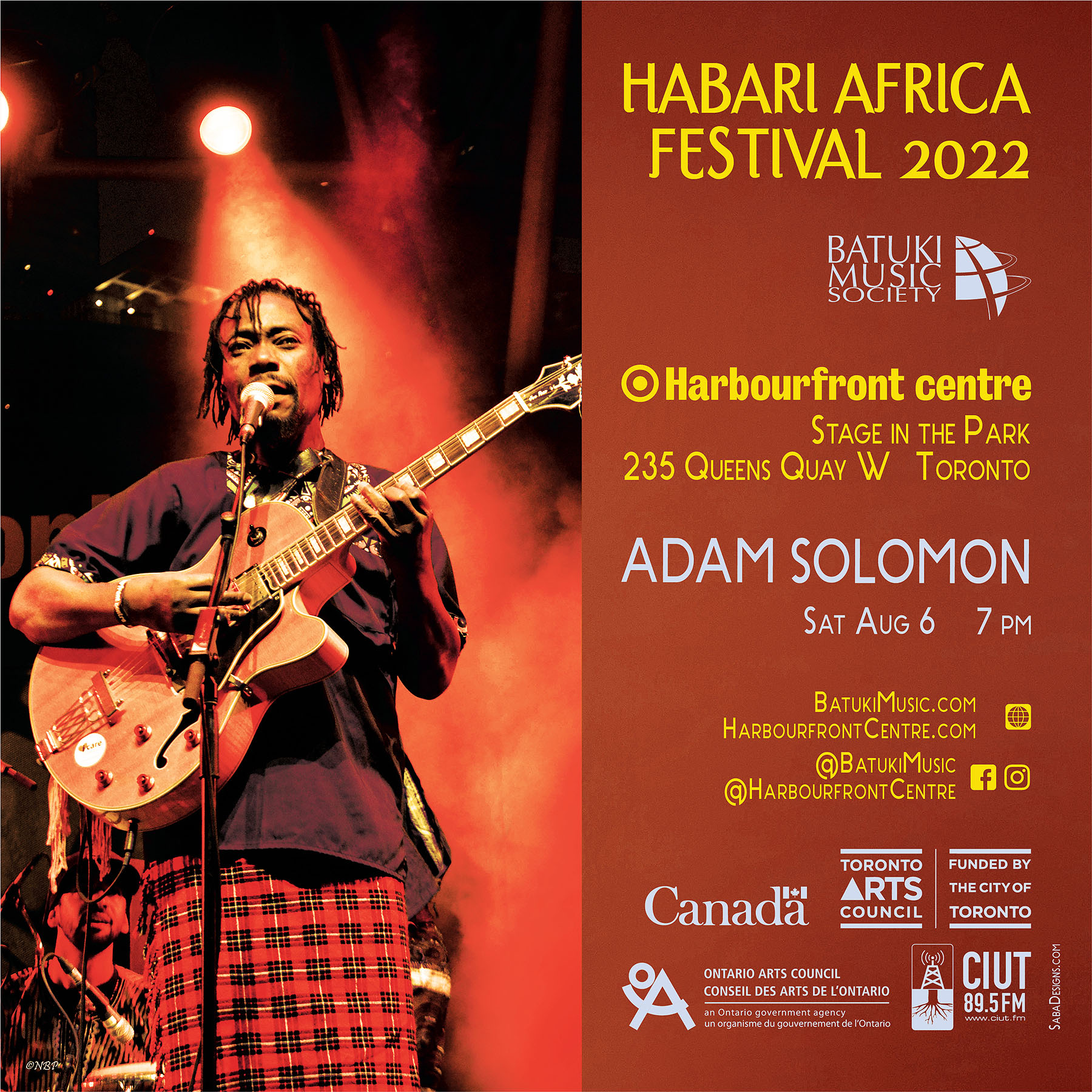 Habari Africa Live Festival 2022 by Batuki Music Society Adam Solomon
