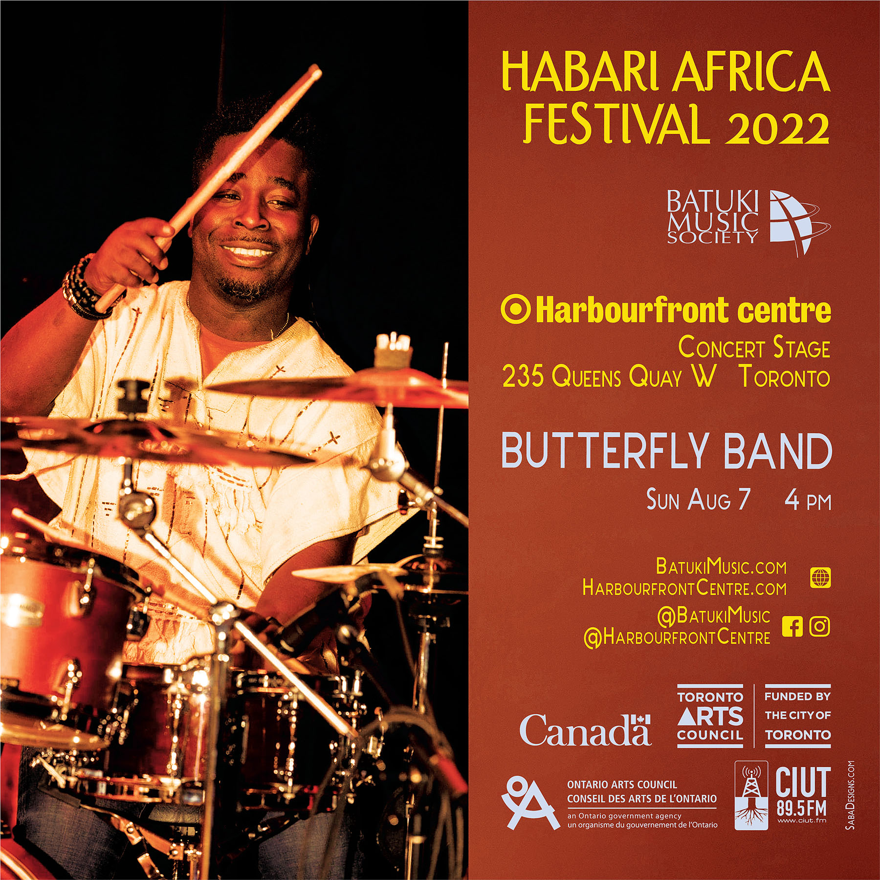 Habari Africa Live Festival 2022 by Batuki Music Society Butterfly Band