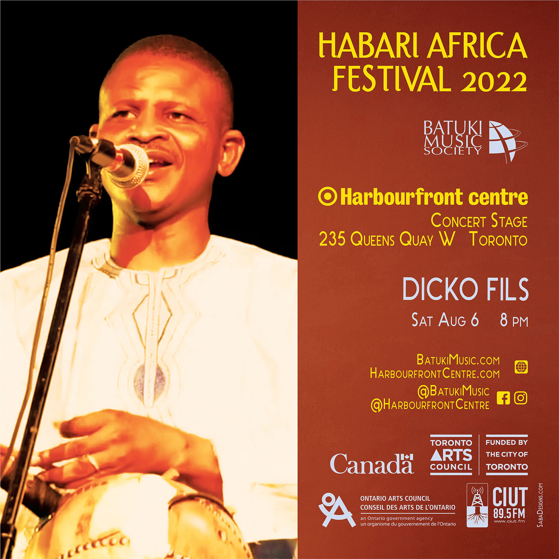 Habari Africa Live Festival 2022 by Batuki Music Society Dicko Fils
