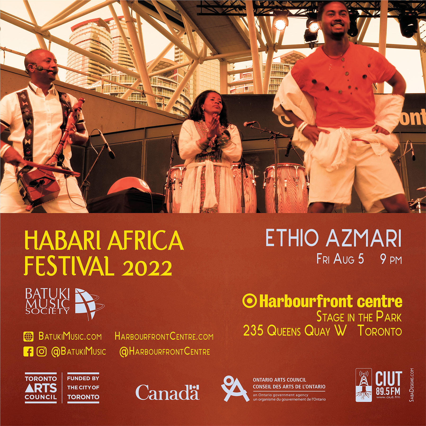 Habari Africa Live Festival 2022 by Batuki Music Society Ethio Azmari