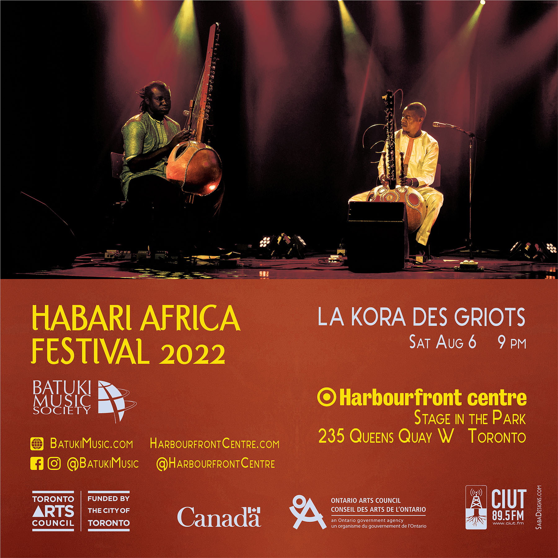 Habari Africa Live Festival 2022 by Batuki Music Society Koras des Griots