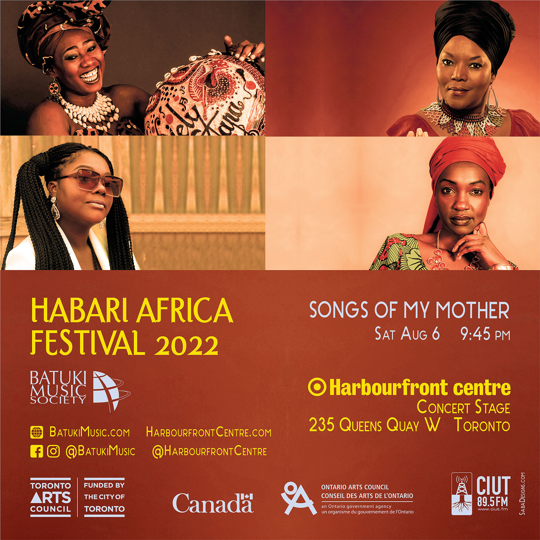 Habari Africa Live Festival 2022 by Batuki Music Society Songs of My Mother