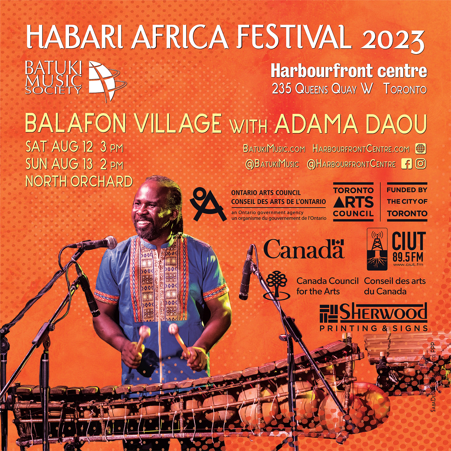 Habari Africa Live Festival 2023 by Batuki Music Society Adama Daou Balafon