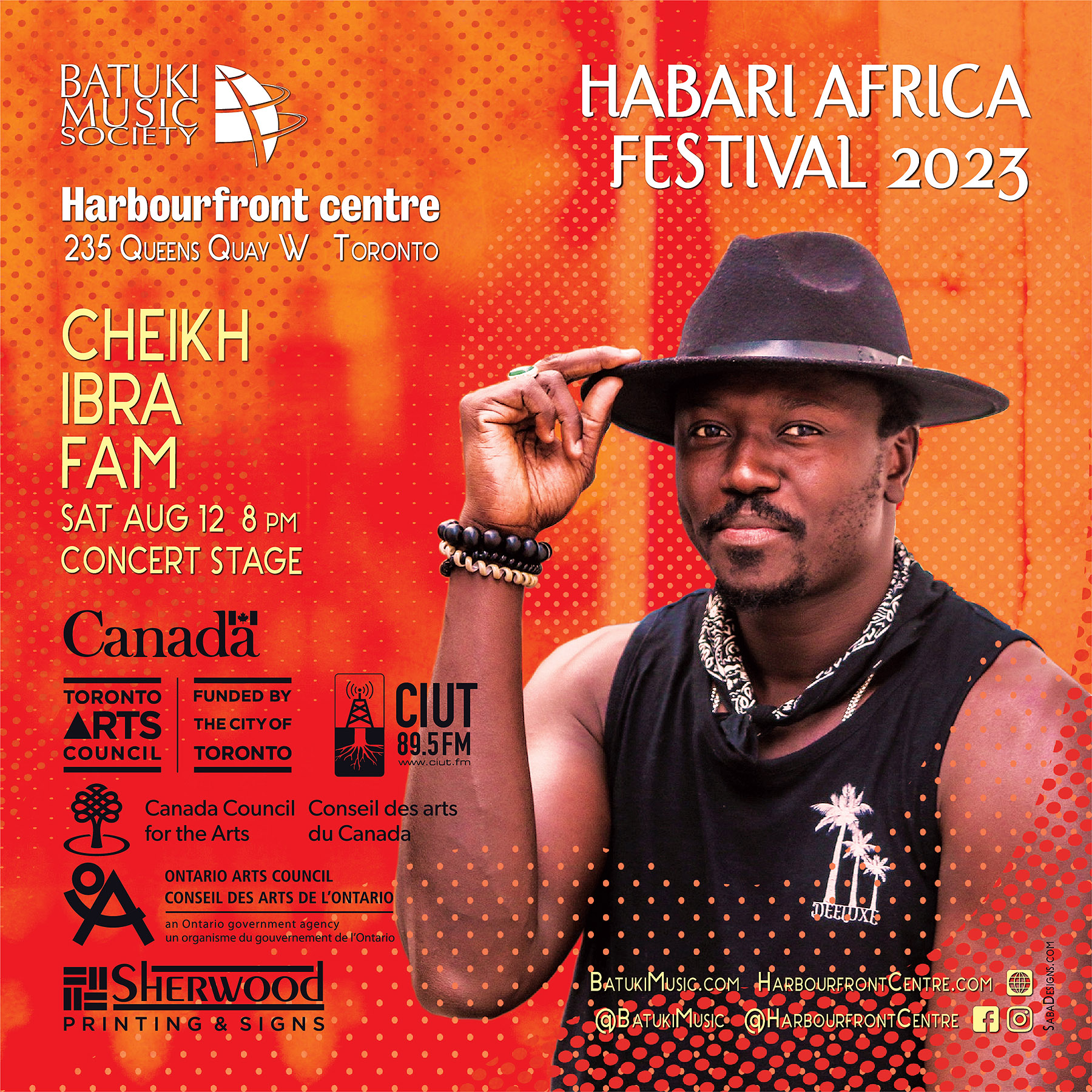 Habari Africa Live Festival 2023 by Batuki Music Society Cheikh Ibra Fam