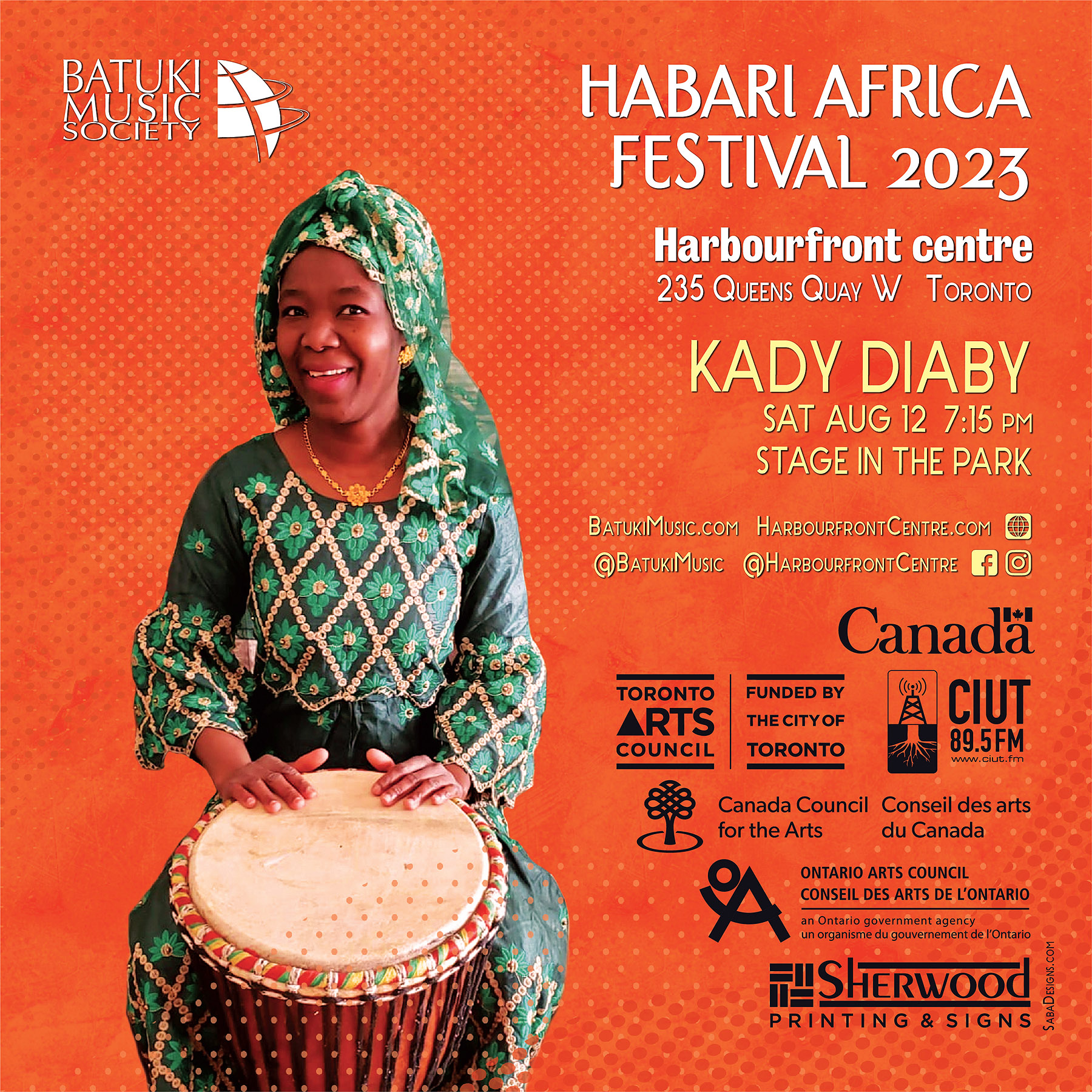 Habari Africa Live Festival 2023 by Batuki Music Society Kady Diaby
