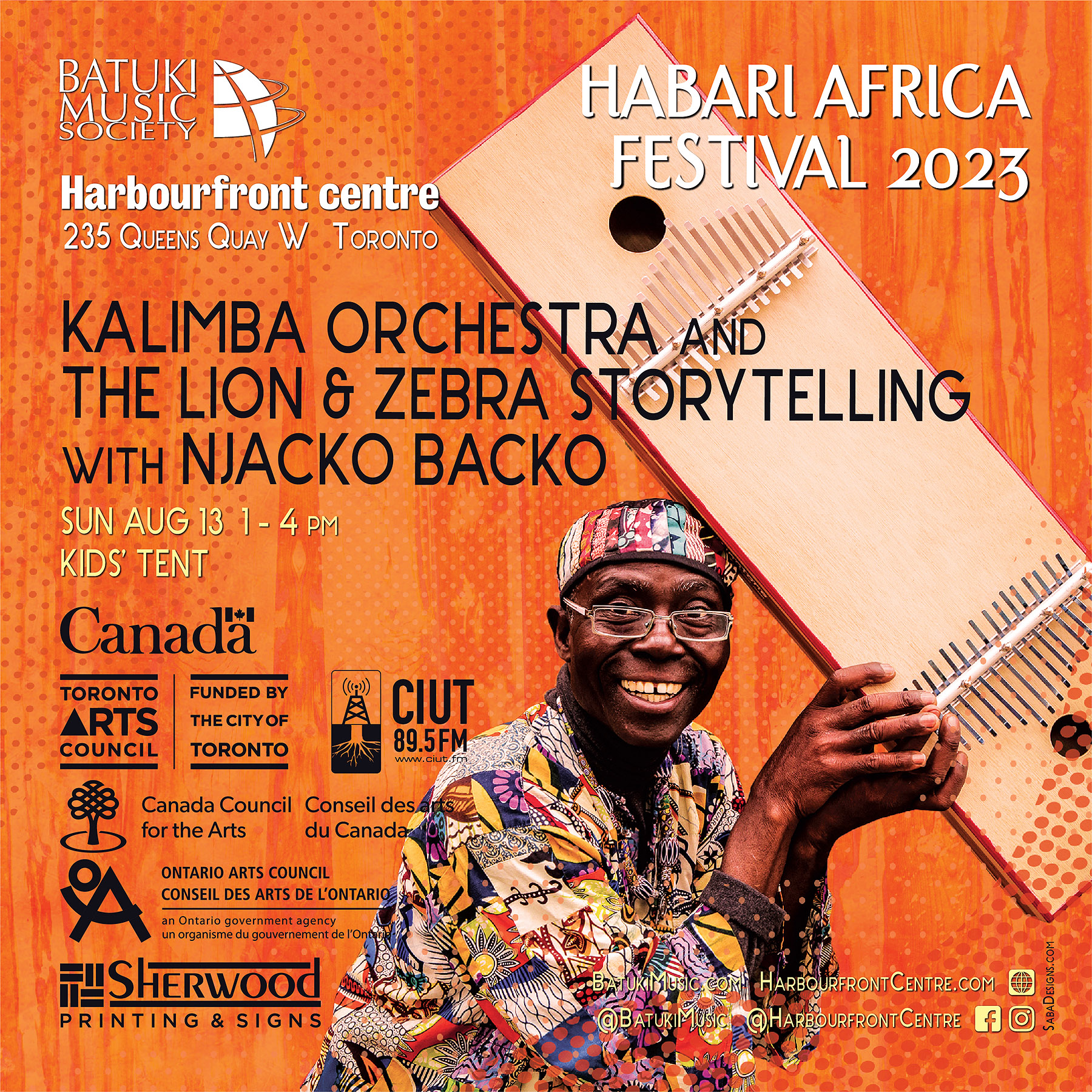 Habari Africa Live Festival 2023 by Batuki Music Society Njacko Backo Kalimba