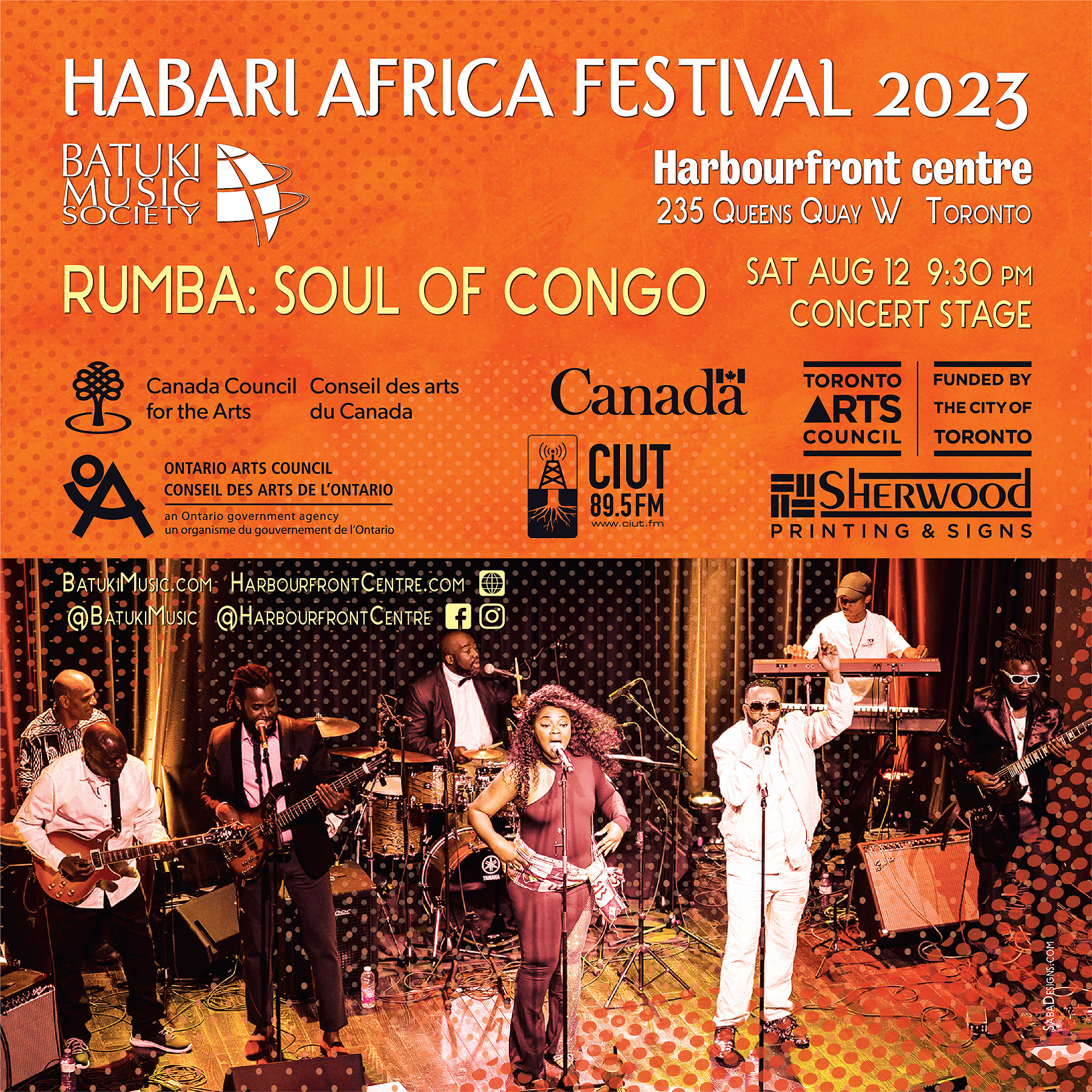 Habari Africa Live Festival 2023 by Batuki Music Society Rumba congo