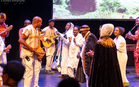 African Tale -37 wedding musicians bride groom