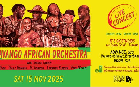 Okavango African Orchestra & Friends: Nov 15, 2025