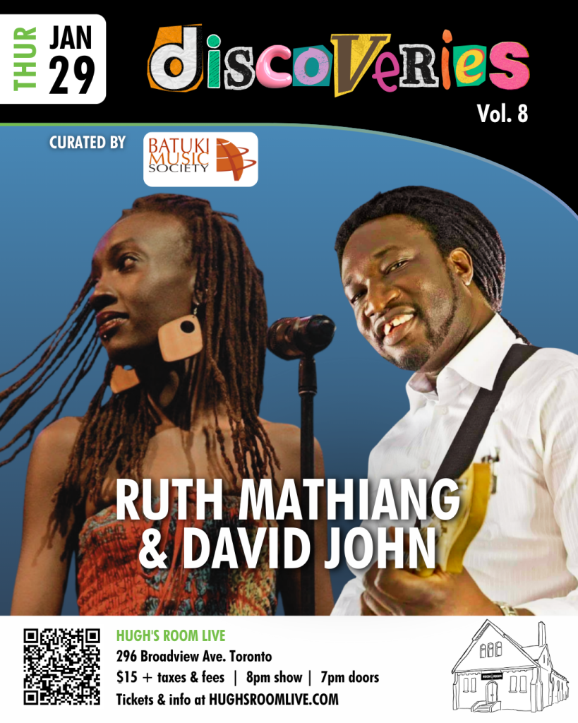 batuki music society toronto ontario canada africa african art culture artists nadine mcnulty otimoi oyemu habari okavango african orchestra concert hughs room live dipo ruth mathiang david john sewa sintayehu mimi zenebe abebe fikade nii osabu