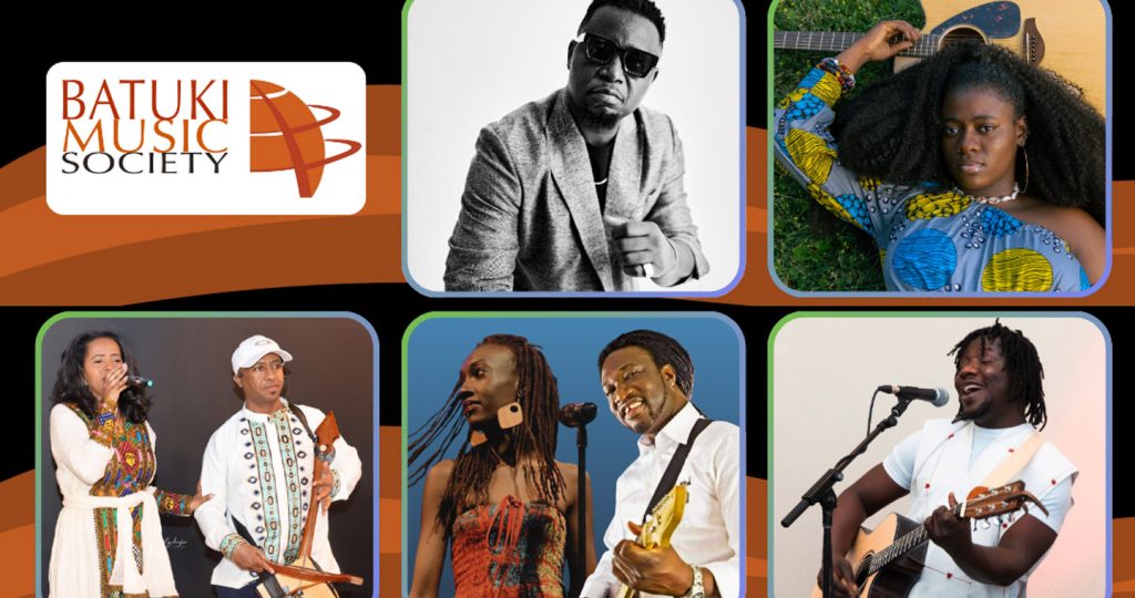 batuki music society toronto ontario canada africa african art culture artists nadine mcnulty otimoi oyemu habari okavango african orchestra concert hughs room live dipo ruth mathiang david john sewa sintayehu mimi zenebe abebe fikade nii osabu